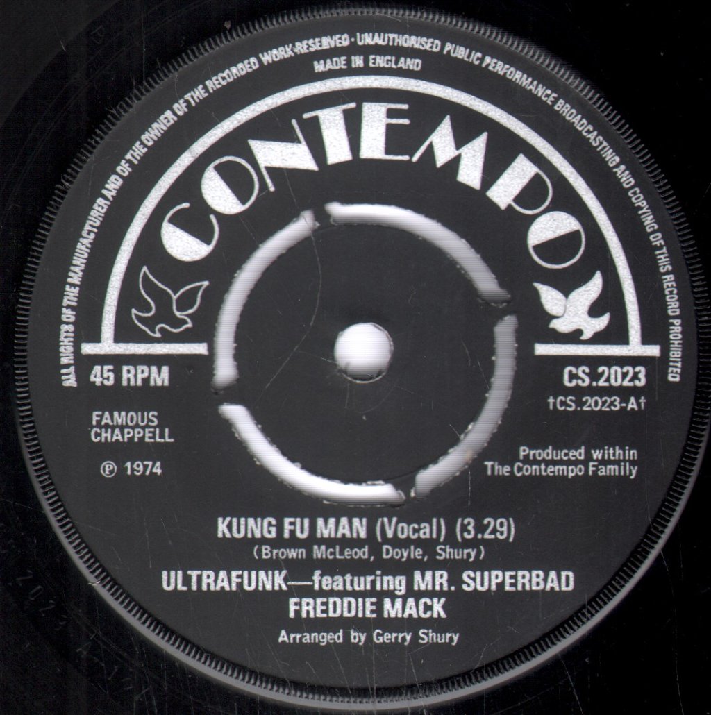 Ultrafunk - Kung Fu Man - 7 Inch
