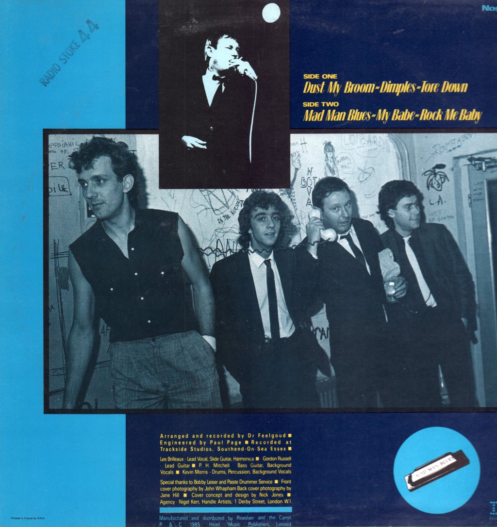Dr. Feelgood - Mad Man Blues - Lp