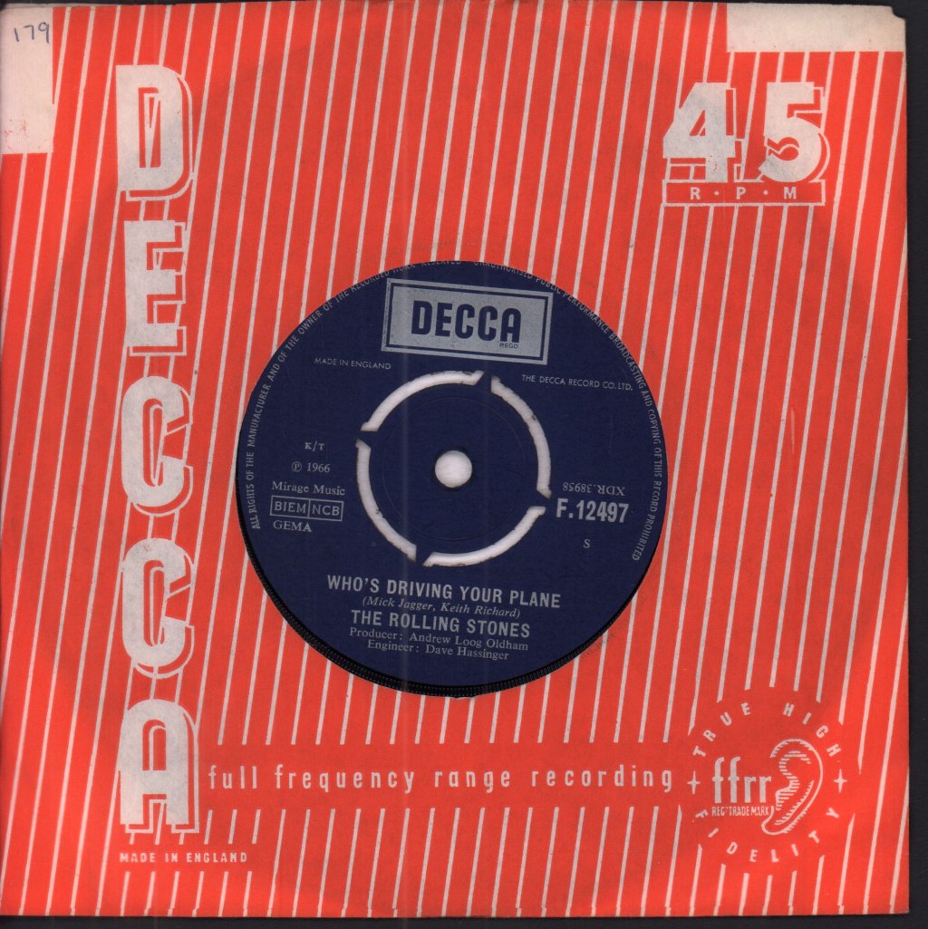 Rolling Stones - Have You Seen Your Mother - 7 Inch
