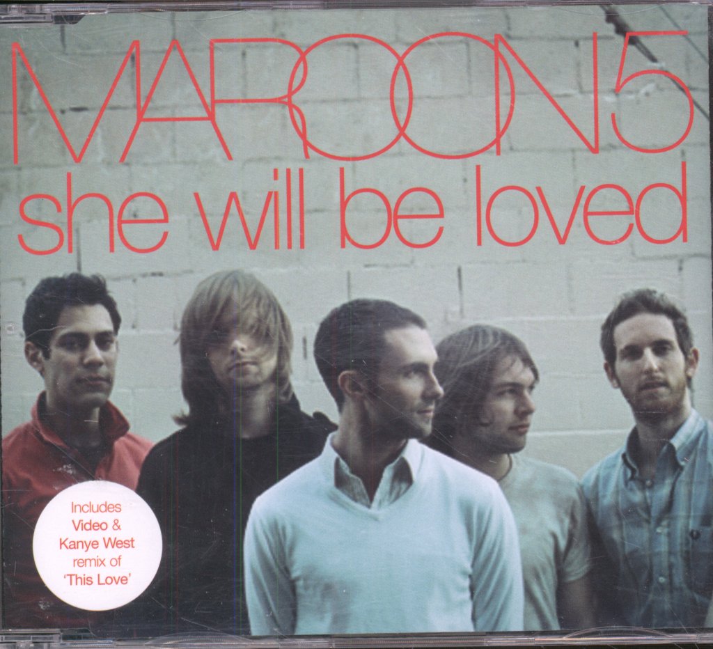 Maroon 5 - She Will Be Loved - Cd
