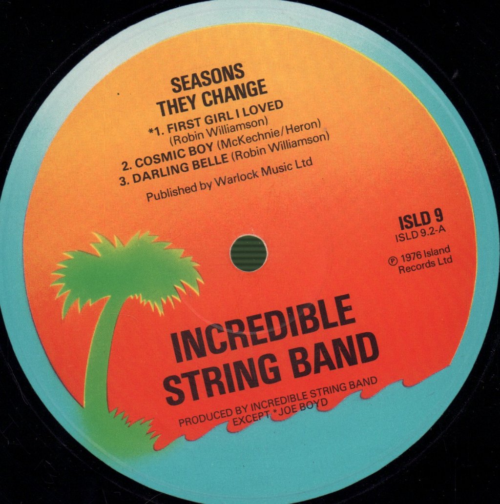 Incredible String Band - Seasons They Change - Double Lp