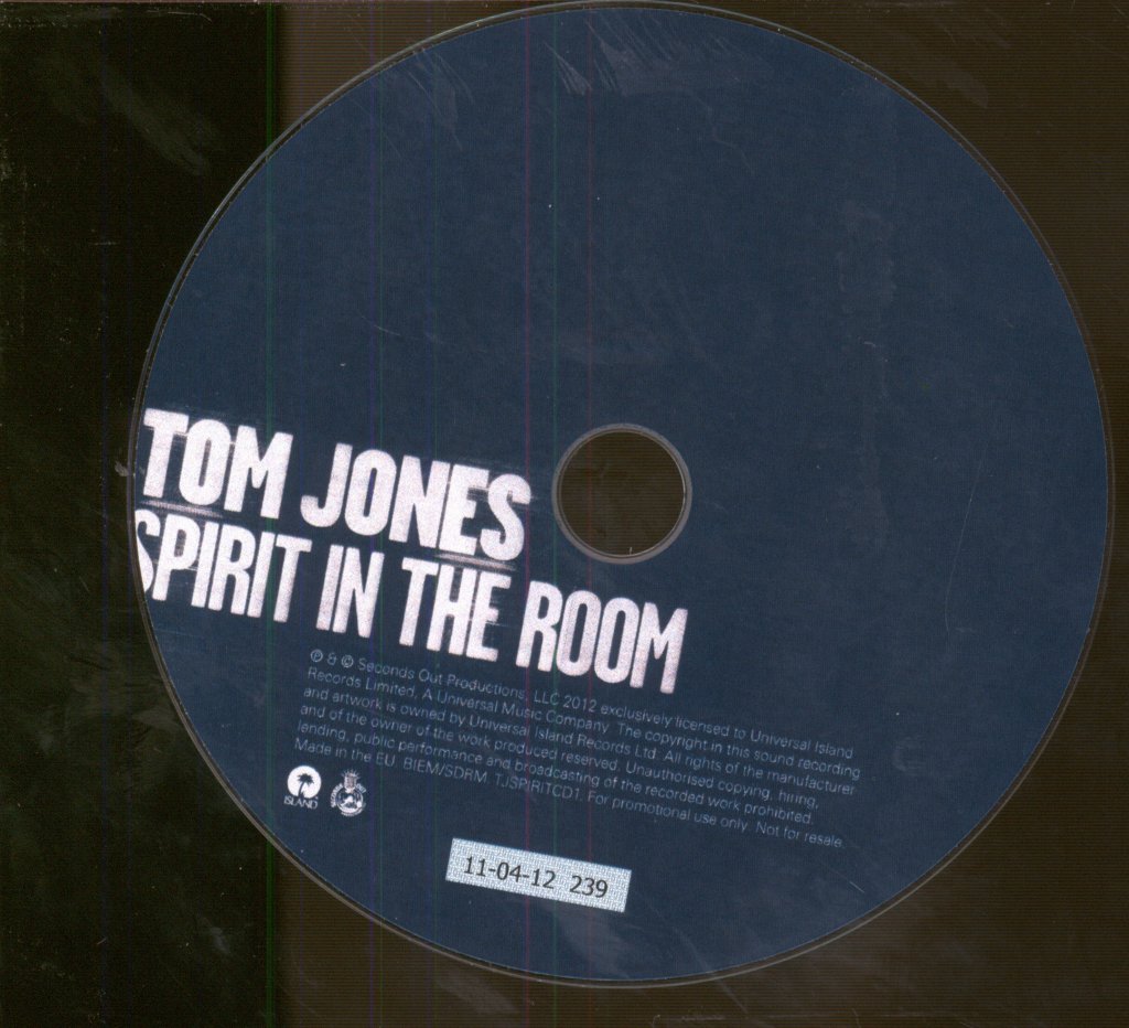 Tom Jones - Spirit In The Room - Cdr