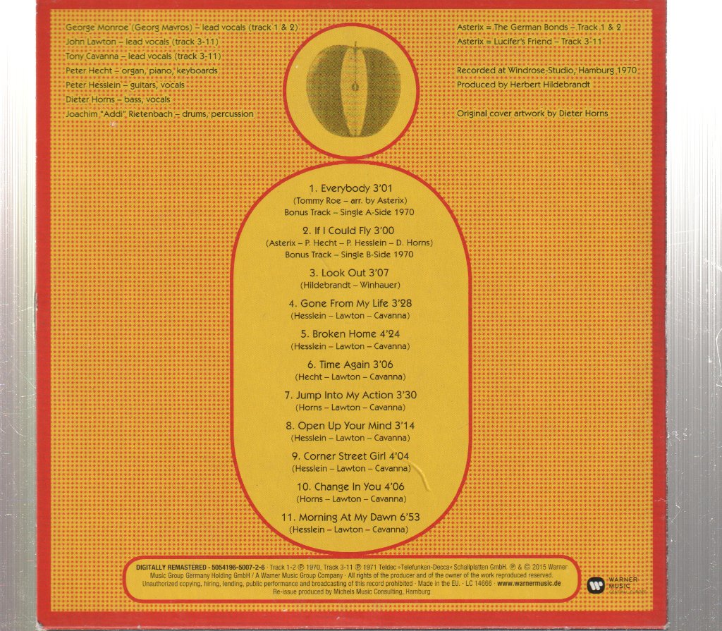 Asterix (70'S Eurorock Group) - Asterix - Cd