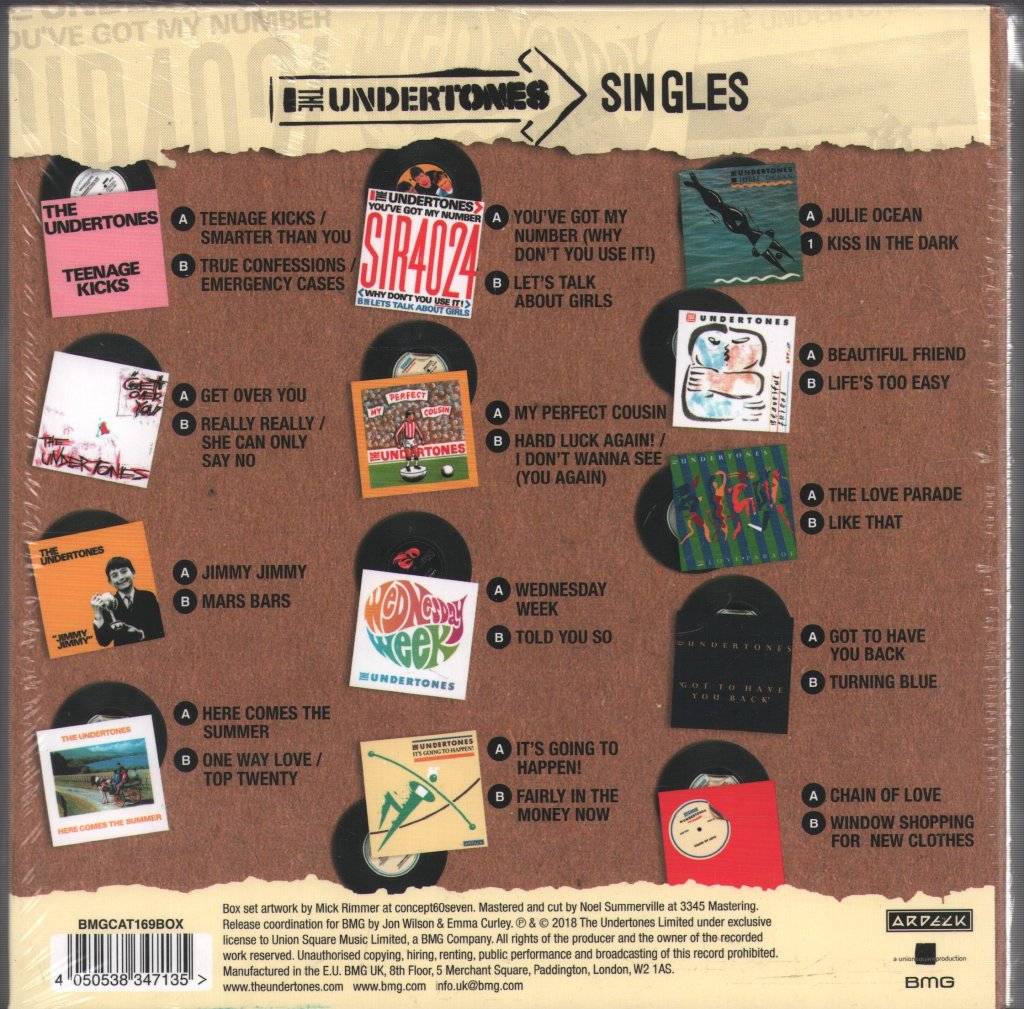 Undertones - Singles - Box Set