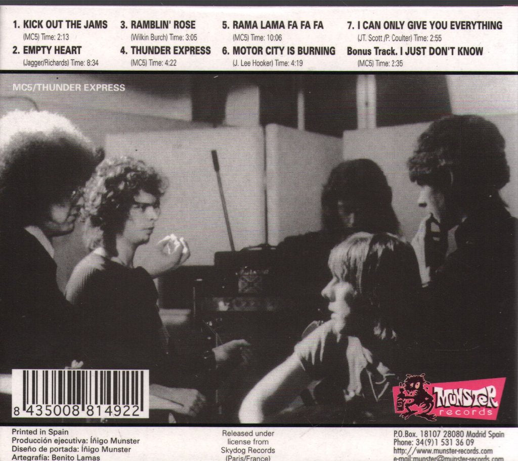 MC5 - Thunder Express - Cd