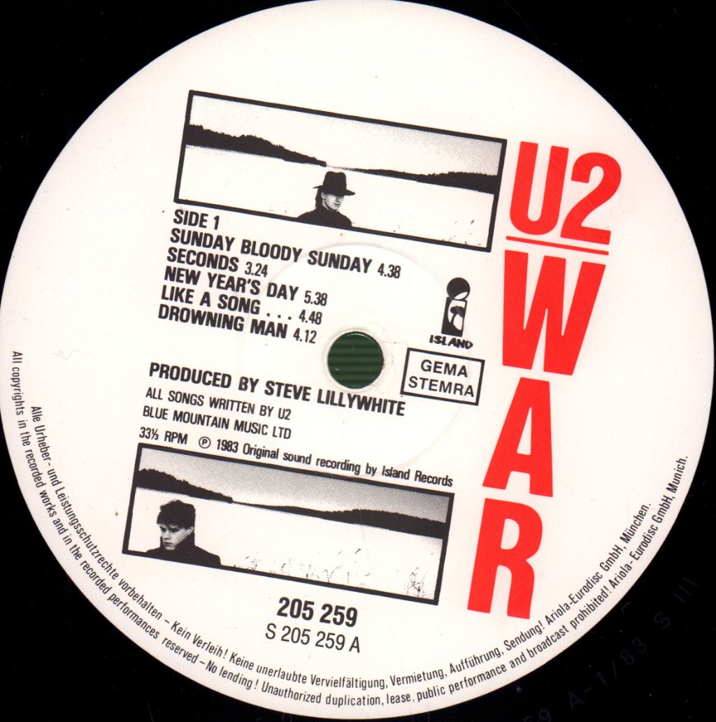 U2 - War - Lp