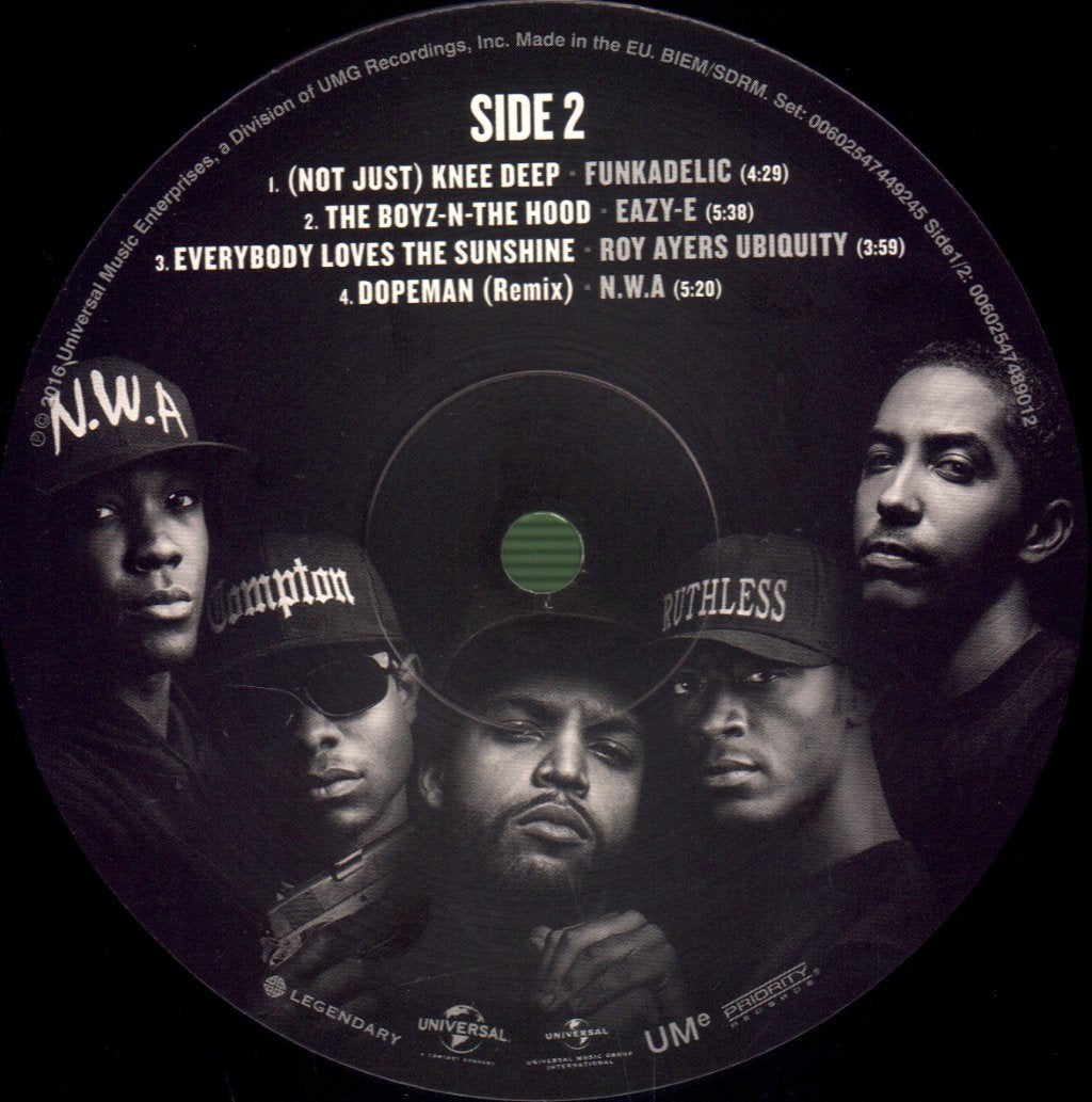 Various Artists - Straight Outta Compton (Music From The Motion Picture) - Double Lp