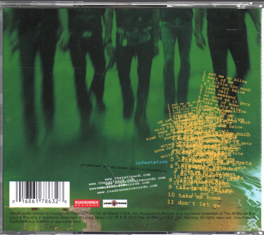 Ratt - Infestation - Cd