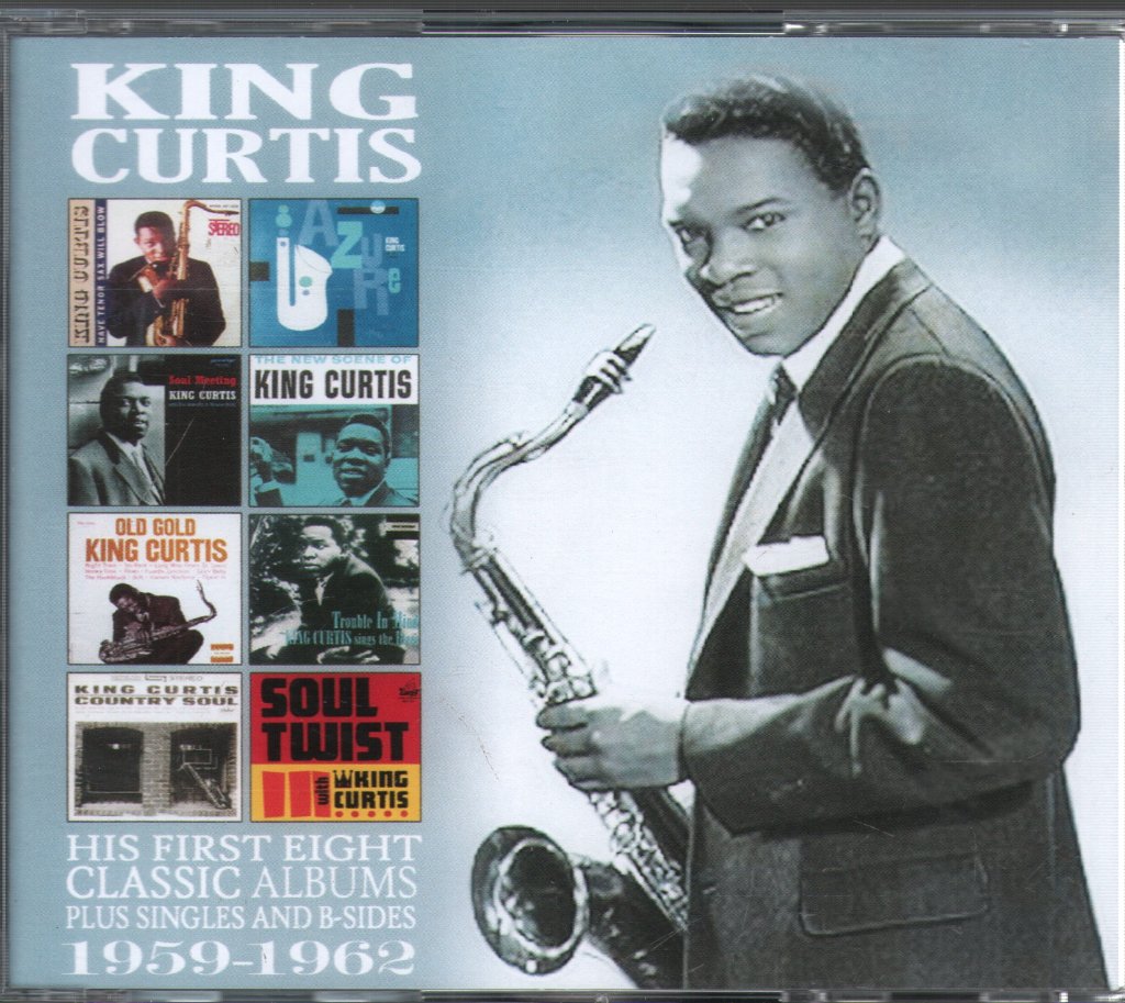 King Curtis - His First Eight Classic Albums Plus Singles And B-sides 1959-1962 - Cd Set