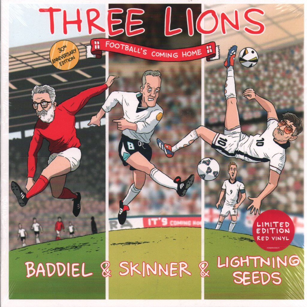 Baddiel And Skinner And Lightning Seeds - Three Lions (Football's Coming Home) - 7 Inch