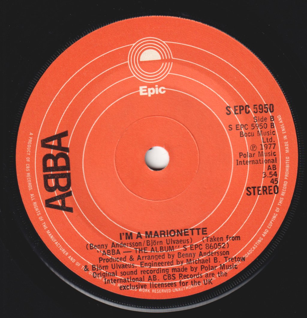 ABBA - Take A Chance On Me - 7 Inch