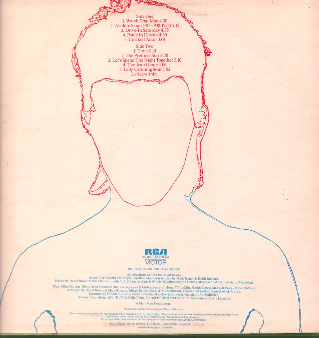 David Bowie - Aladdin Sane - Lp