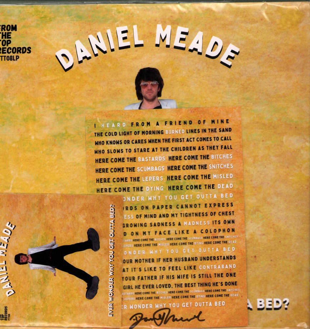 Daniel Meade - Ever Wonder Why You Get Outta Bed? - Lp