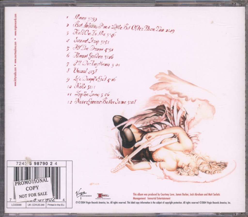 Courtney Love - America's Sweetheart - Cd