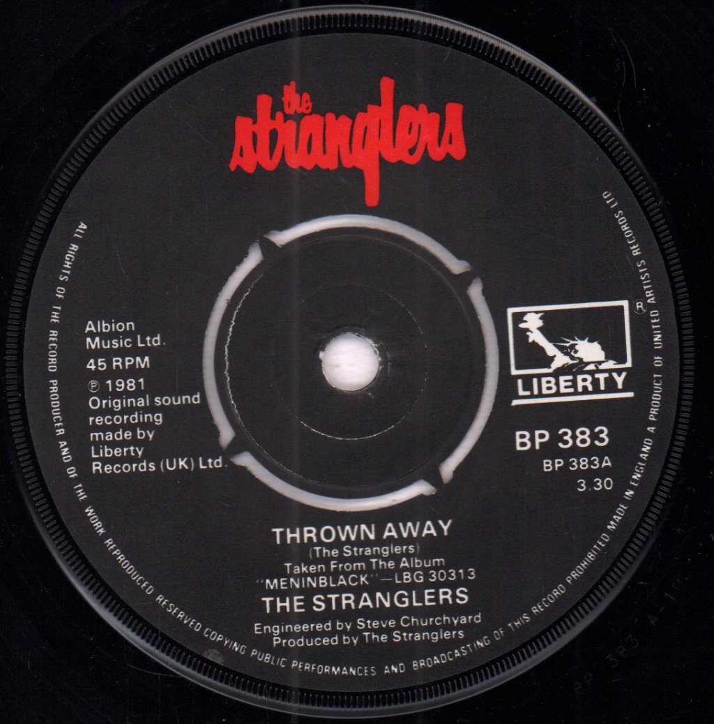 Stranglers - Thrown Away - 7 Inch