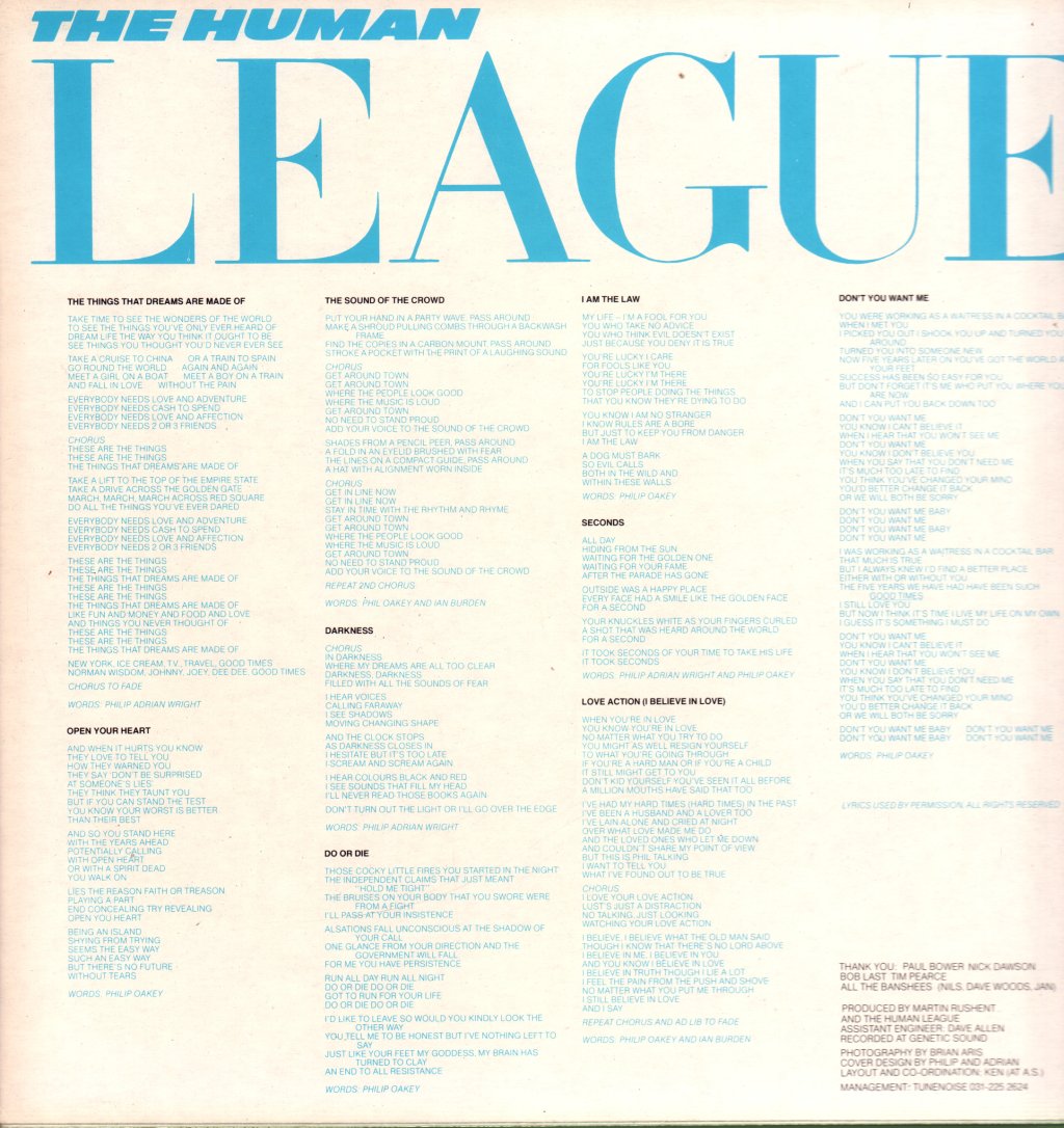 Human League - Dare! - Lp