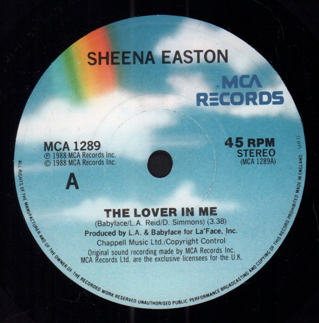 Sheena Easton - Lover In Me - 7 Inch