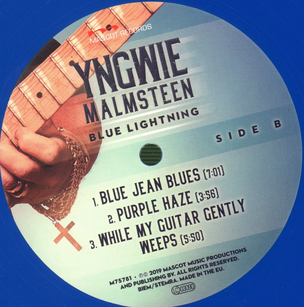 Yngwie Malmsteen - Blue Lightning - Double Lp