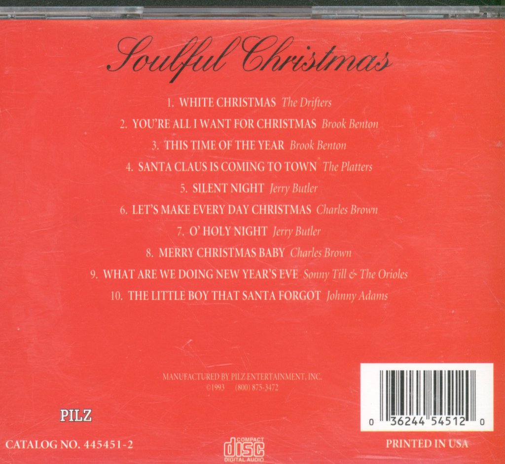Various Artists - Soulful Christmas - Cd