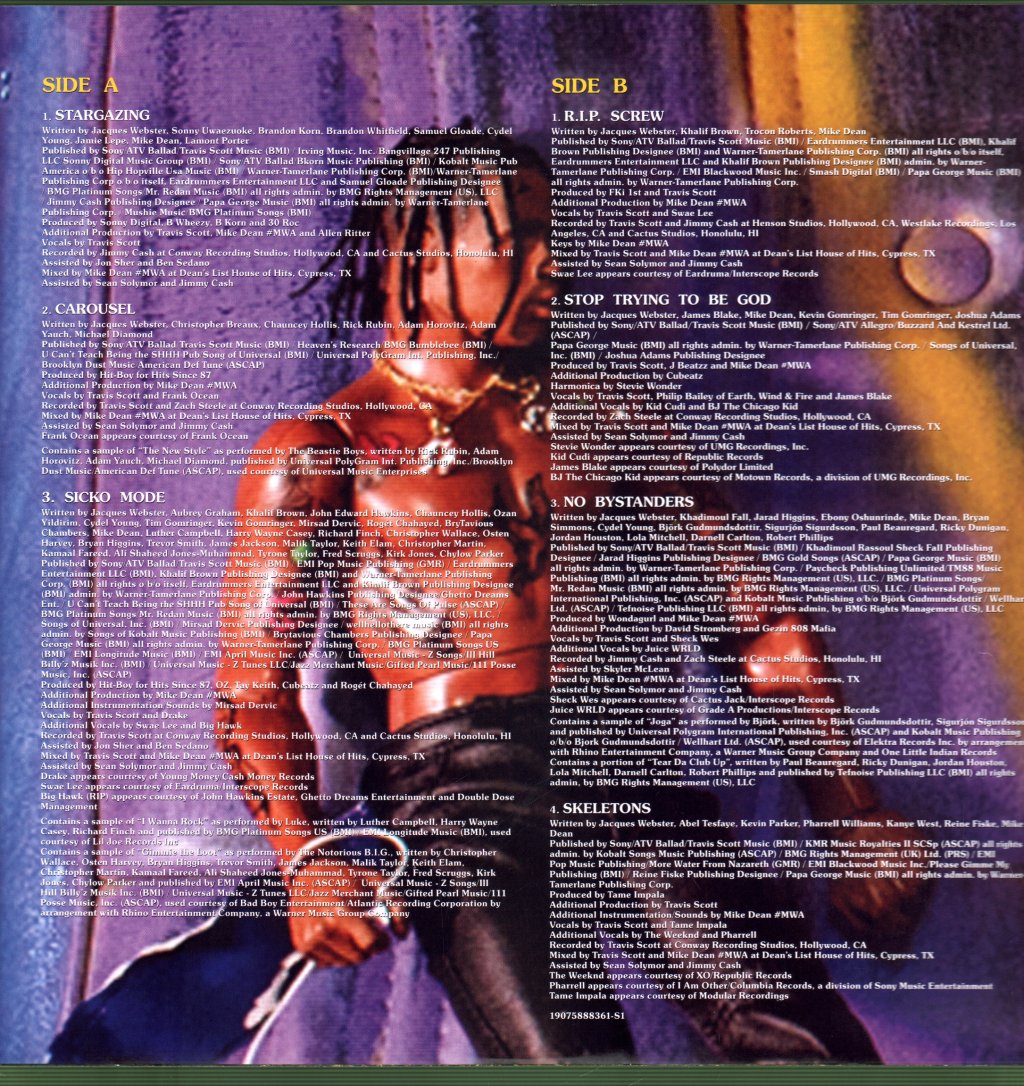 Travis Scott - Astroworld - Double Lp