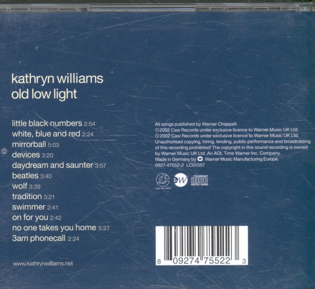 Kathryn Williams - Old Low Light - Cd