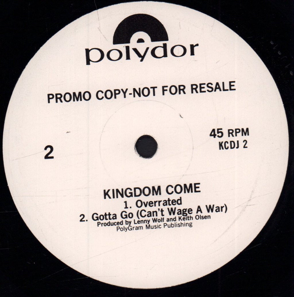 Kingdom Come (80'S/90'S Rock/Metal Group) - Do You Like It - 12 Inch