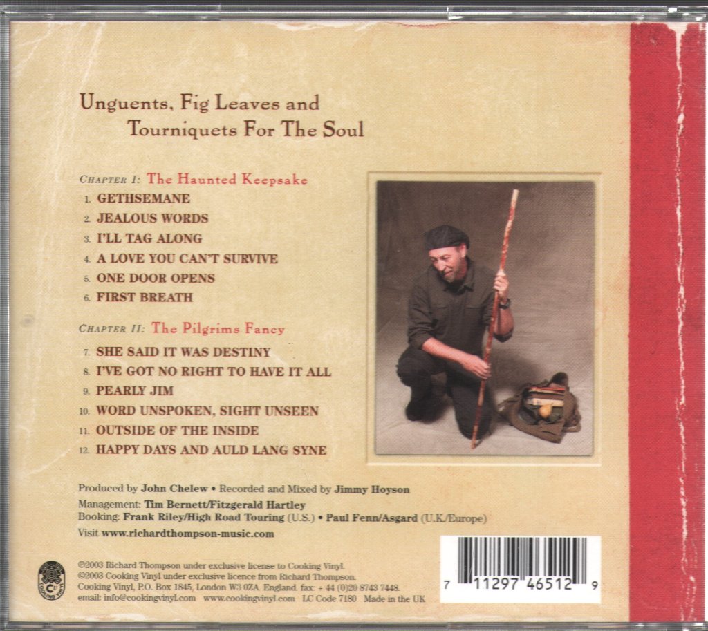Richard Thompson - Old Kit Bag - Cd