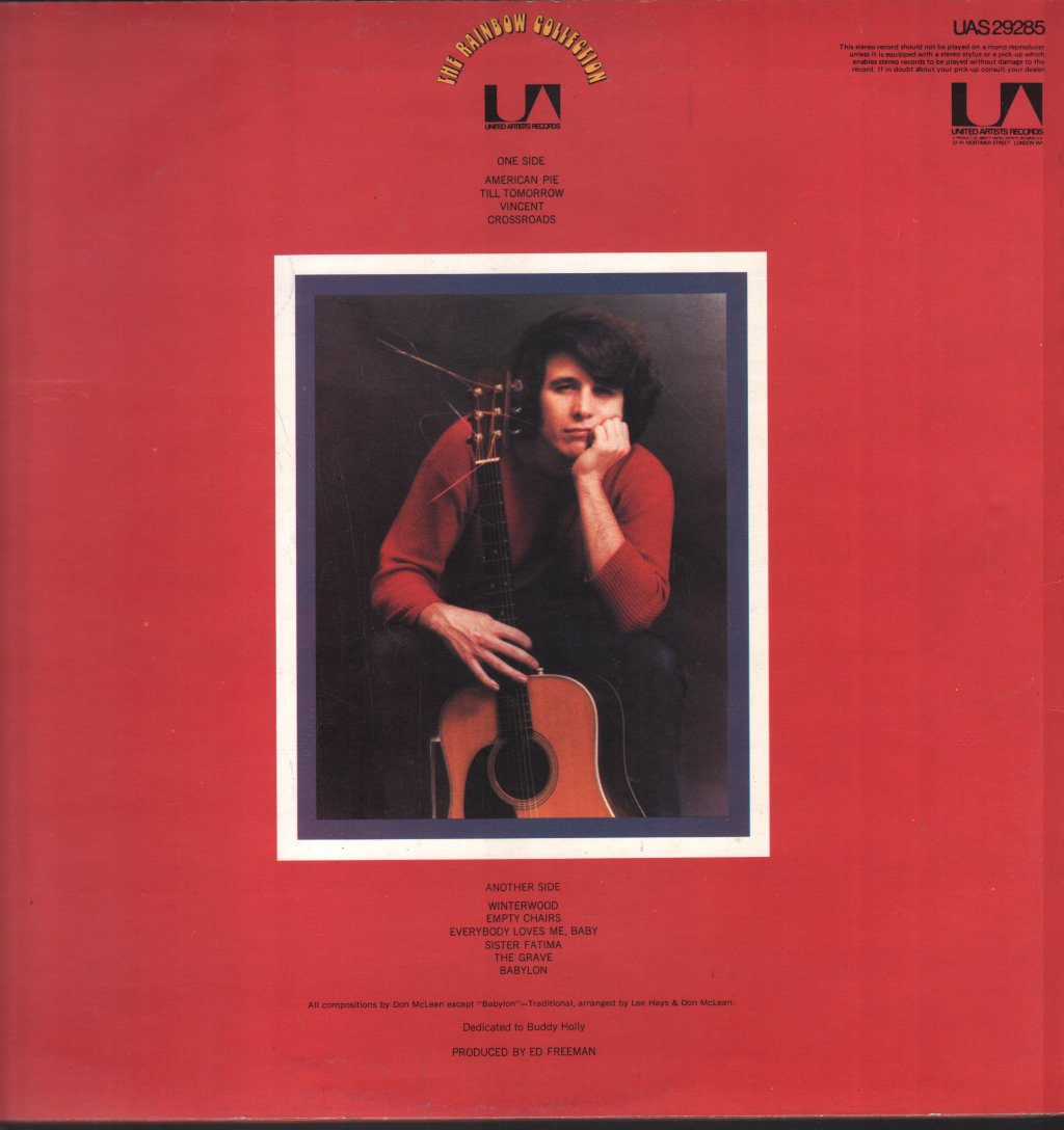 Don McLean - American Pie - Lp
