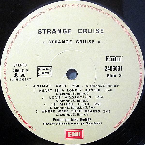 Strange Cruise (visage) - Strange Cruise - Lp