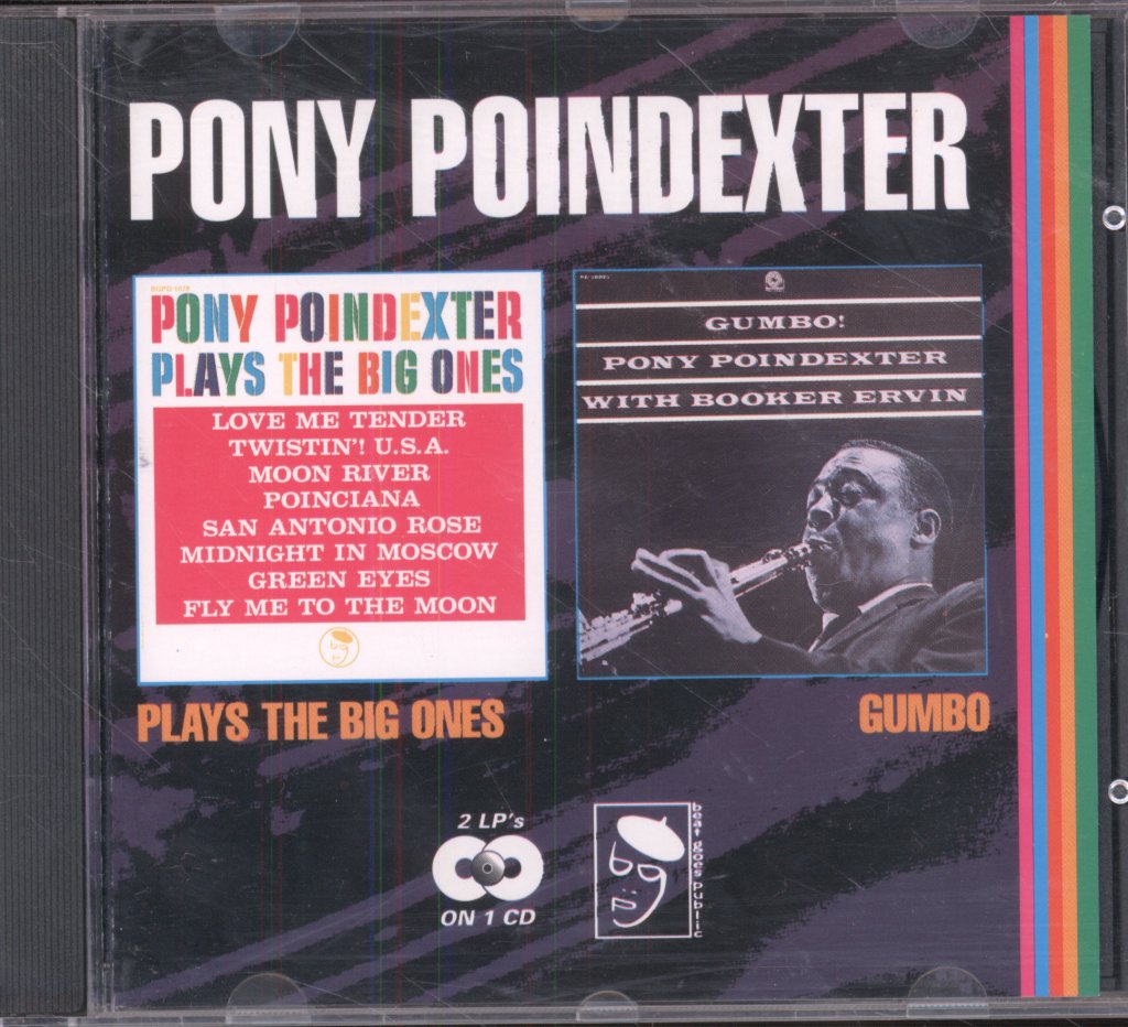 Pony Poindexter - Plays The Big Ones/Gumbo - Cd