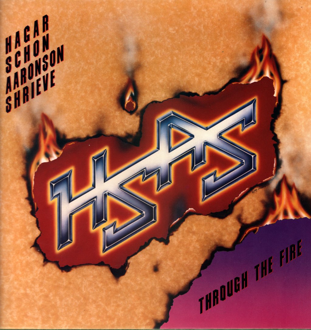 Hagar Schon Aaronson Shrieve - Through The Fire - Lp