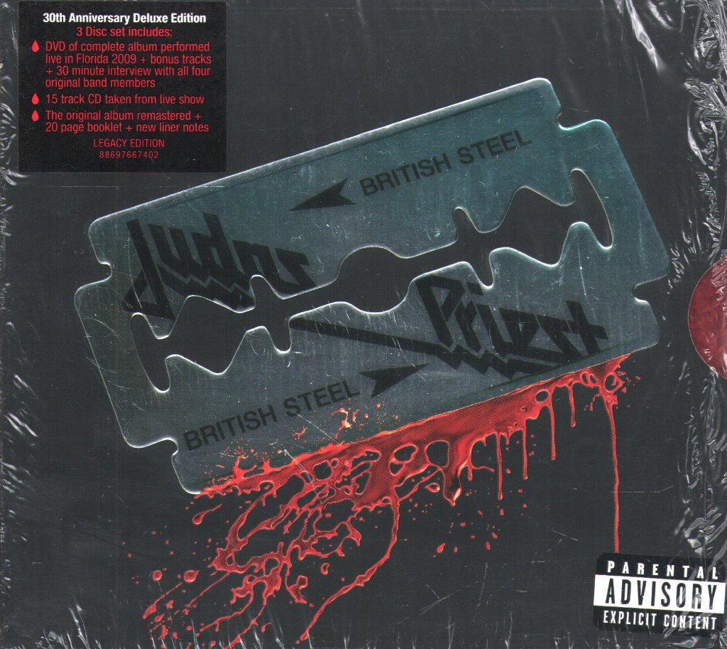 Judas Priest - British Steel - 30th Anniversary Deluxe Edition - Cd Set