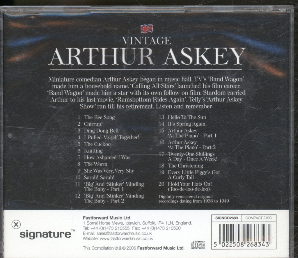 Arthur Askey - Vintage - Cd