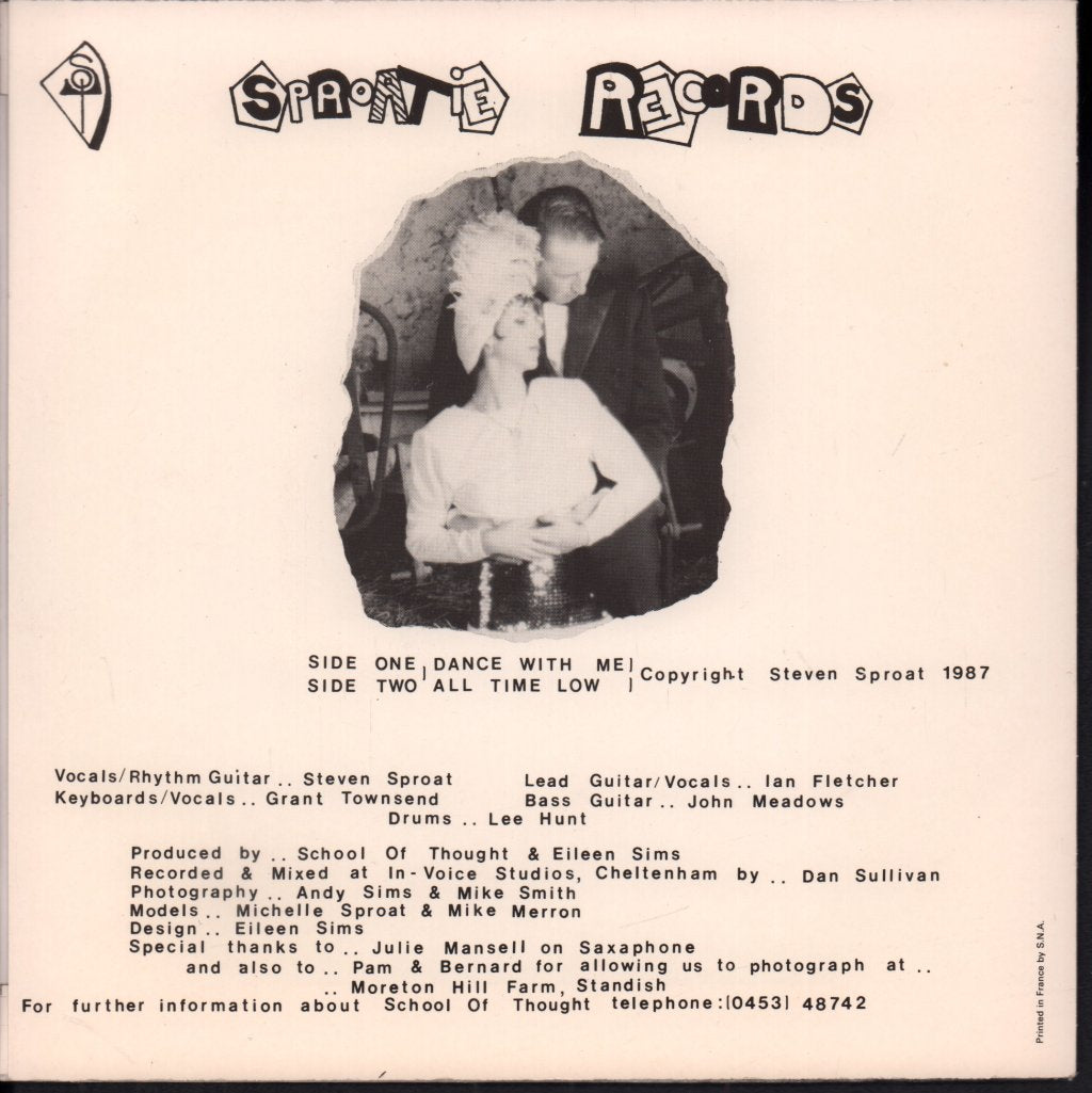 School Of Thought - Dance With Me - 7 Inch