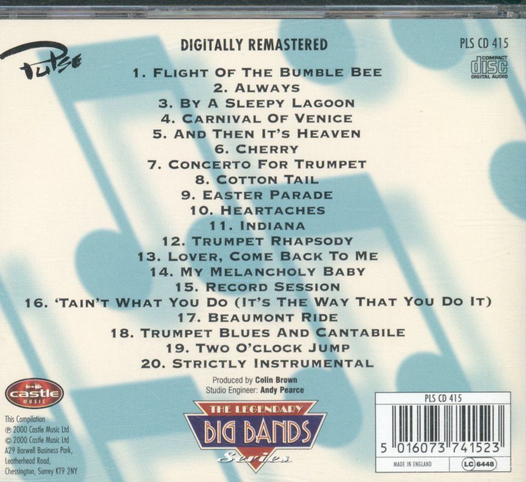 Harry James - Legendary Big Band Series - Cd
