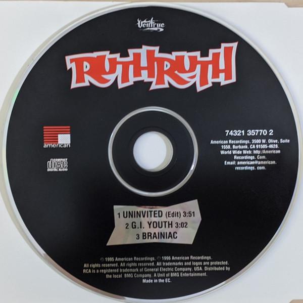 Ruth Ruth - Uninvited - Cd