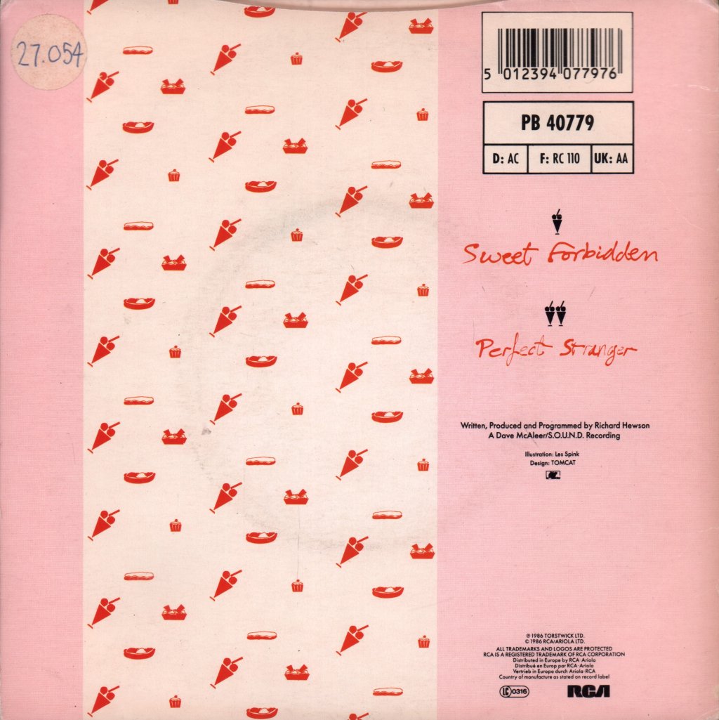 Rah Band - Sweet Forbidden - 7 Inch