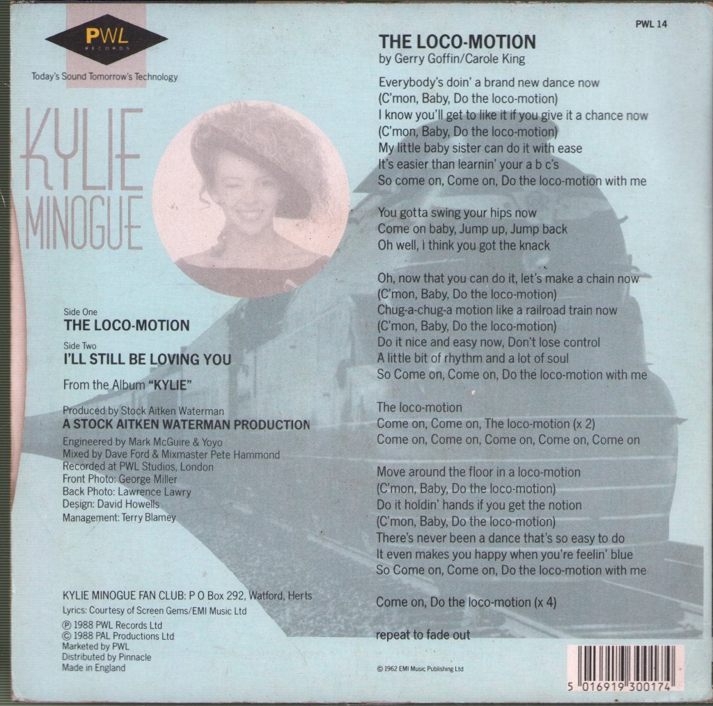 Kylie Minogue - Locomotion - 7 Inch