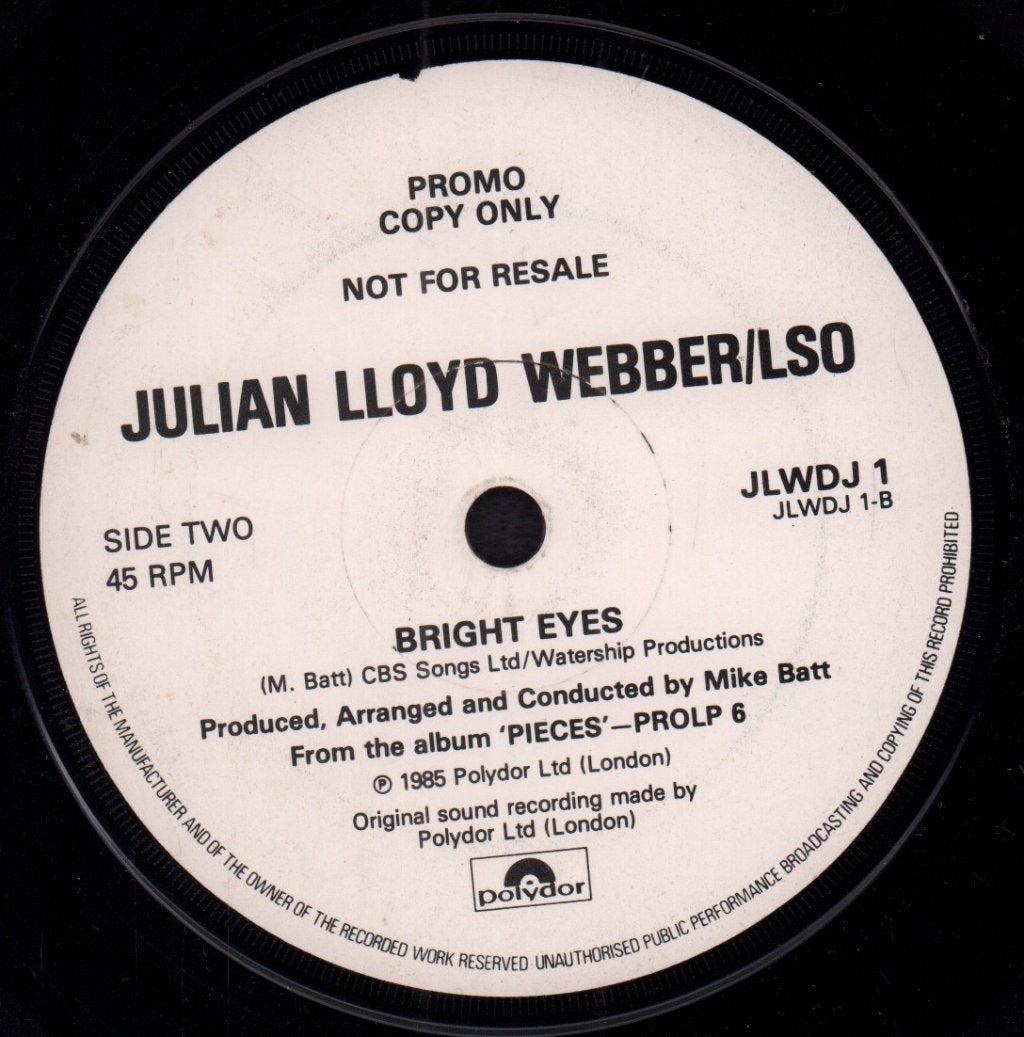 Julian Lloyd Webber - Nights In White Satin - 7 Inch