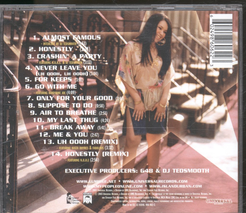 Lumidee - Almost Famous - Cd