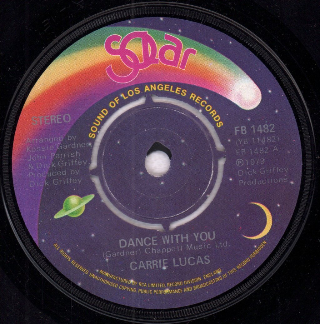Carrie Lucas - Dance With You - 7 Inch