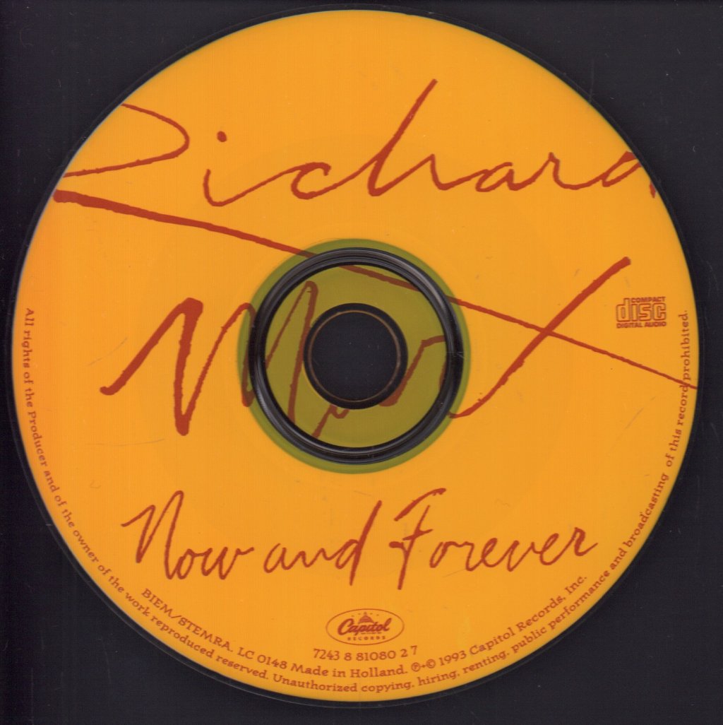 Richard Marx - Now And Forever - Cd
