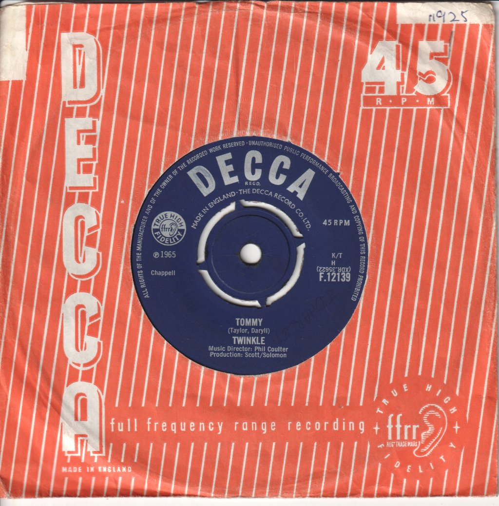 Twinkle - Tommy - 7 Inch