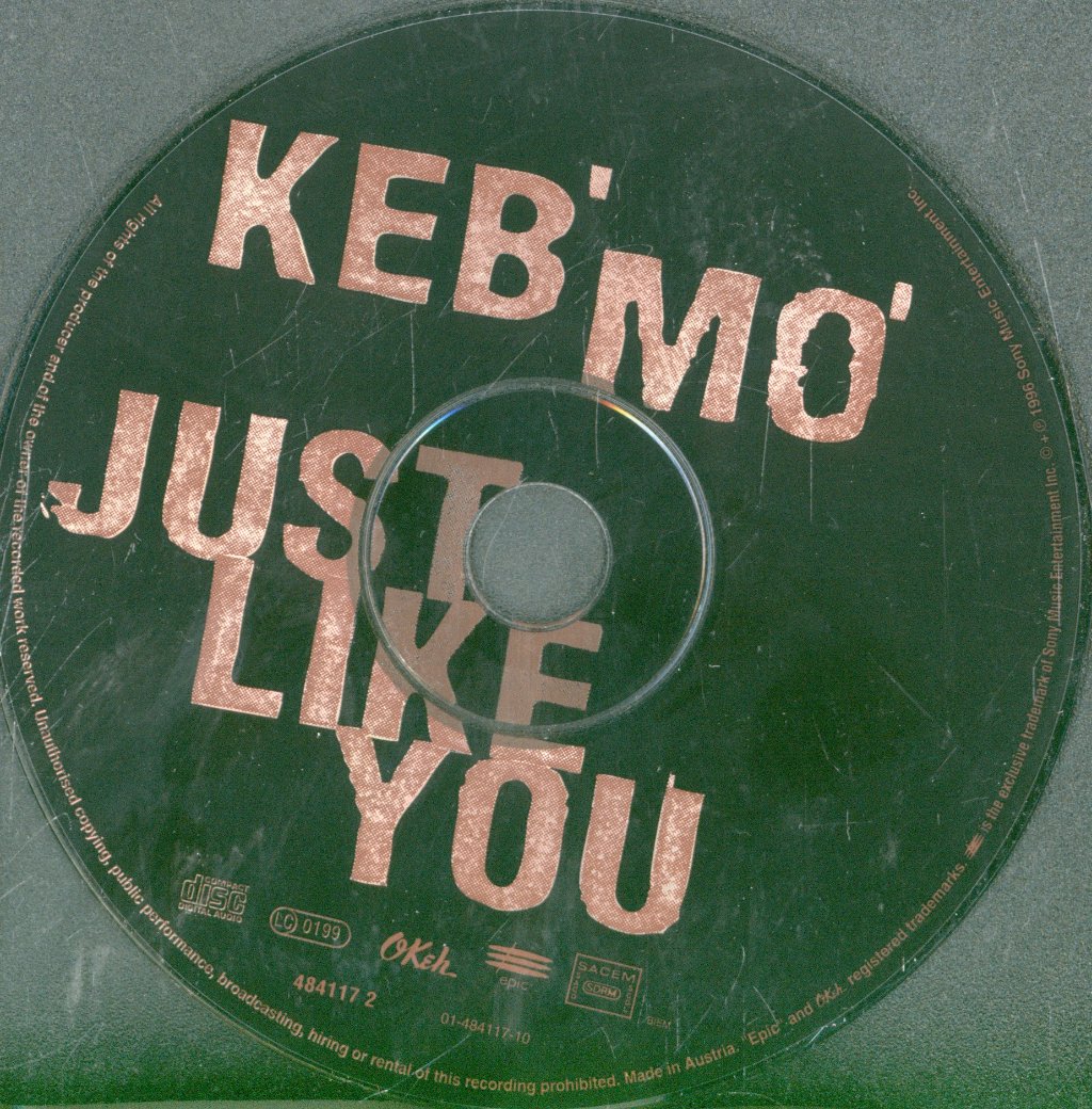 Keb Mo - Just Like You - Cd