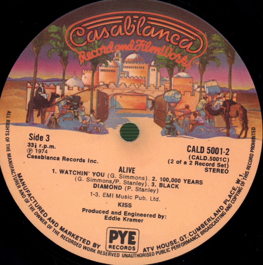 Kiss - Alive - Double Lp