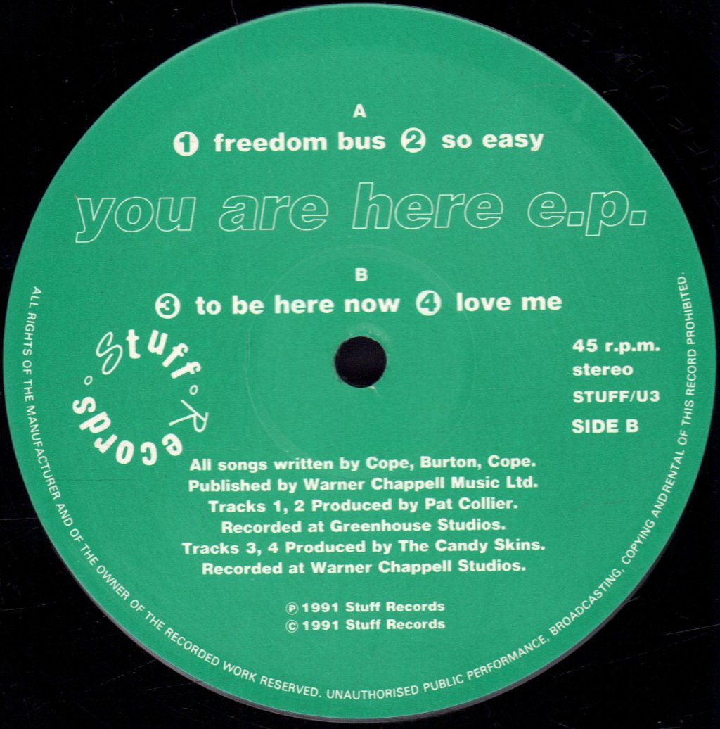 Candy Skins - You Are Here E.P. - 12 Inch