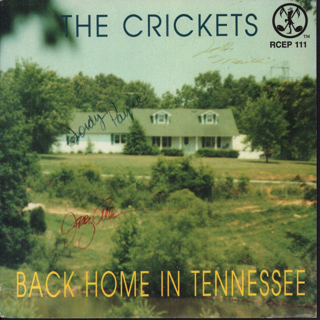 Crickets - Back Home In Tennessee - 7 Inch
