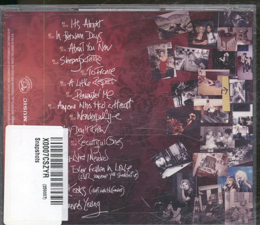 Kim Wilde - Snapshots - Cd