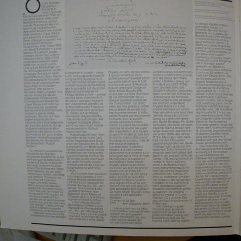 Linde-Consort - Bach Die Brandenburgischen Konzerte / The Brandenburg Concertos / Les Concertos Brandenbourgeois - Double Lp