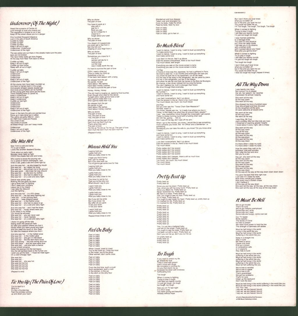 Rolling Stones - Undercover - Lp